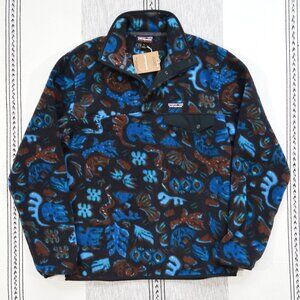 NWT Patagonia Men's Lightweight Synchilla Snap-T Pullover Across Oceans | Medium